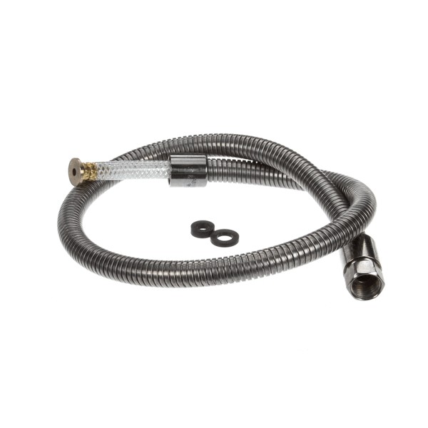 (image for) T&S Brass B-0042-H2A HOSE, 42 FLEXIBLE STAINLESS STEEL, LESS